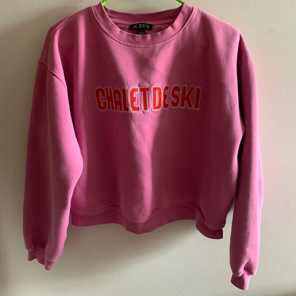 J. Crew Tops - J. Crew | chalet de ski sweatshirt